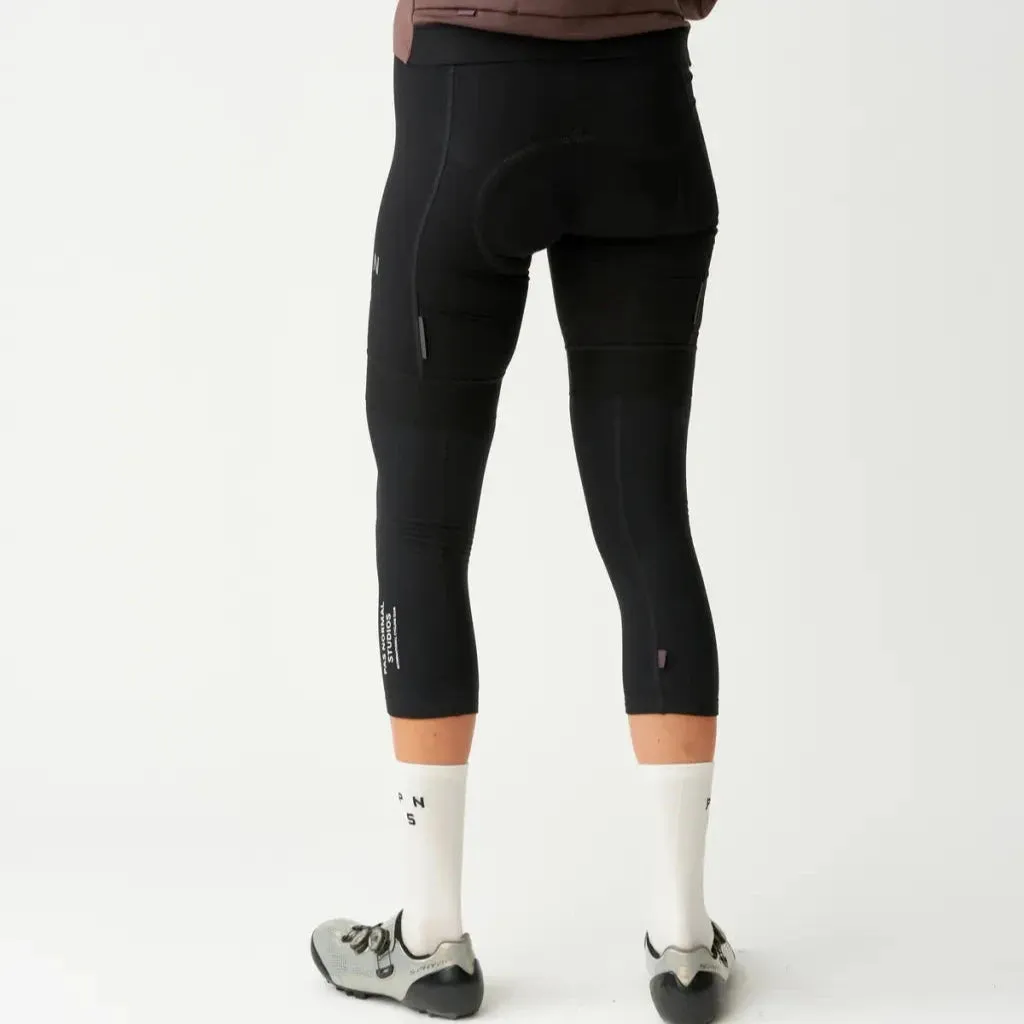 Pas Normal Studios Logo knee warmers - Black