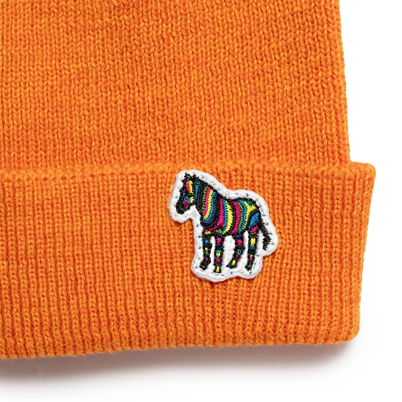 Paul Smith Beanie Zebra Orange
