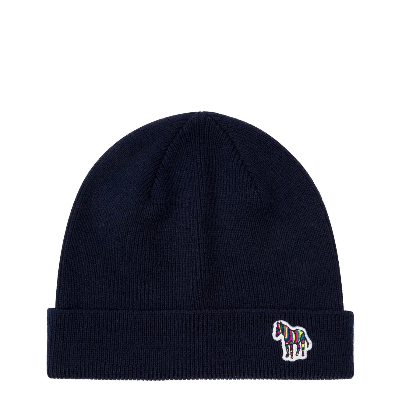 Paul Smith Zebra Beanie Blue