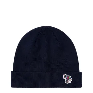 Paul Smith Zebra Beanie Blue