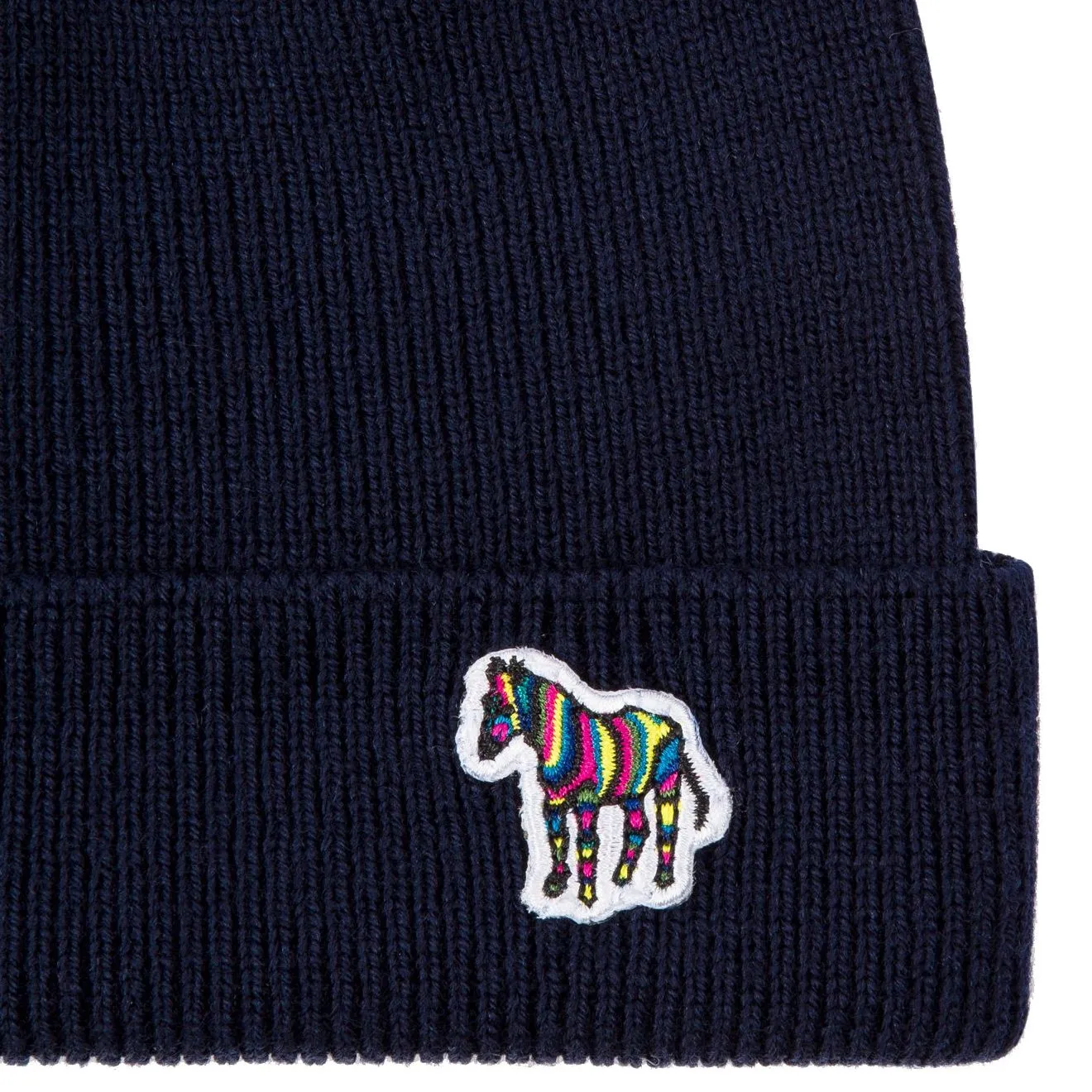 Paul Smith Zebra Beanie Blue