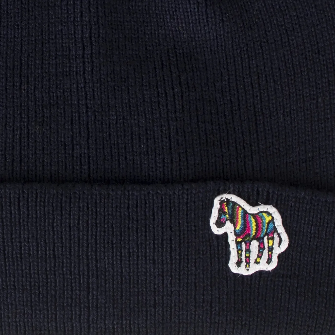 Paul Smith Zebra Beanie Navy