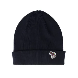 Paul Smith Zebra Beanie Navy
