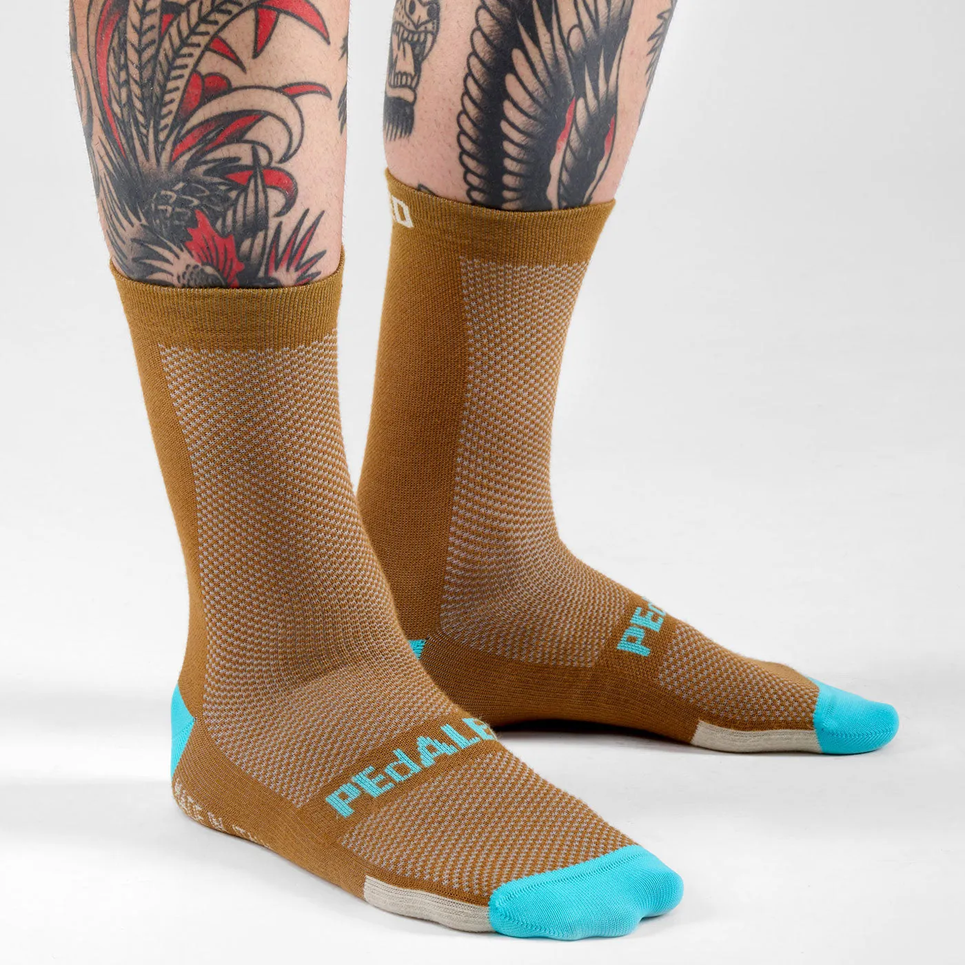 Pedaled Element socks - Brown