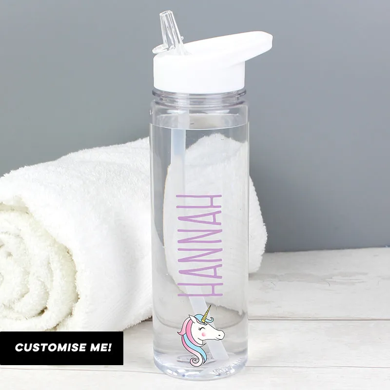 Personalised Unicorn Island Water Bottle (MRK-iD)