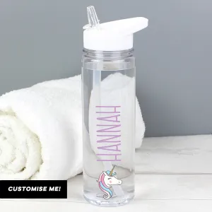 Personalised Unicorn Island Water Bottle (MRK-iD)