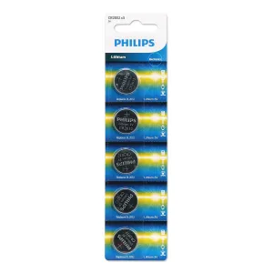 Philips LongLife Lithium Batteries, Pack Of 5 Pcs