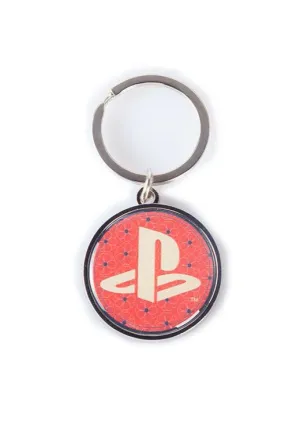 Playstation - Biker Metal - Keychain