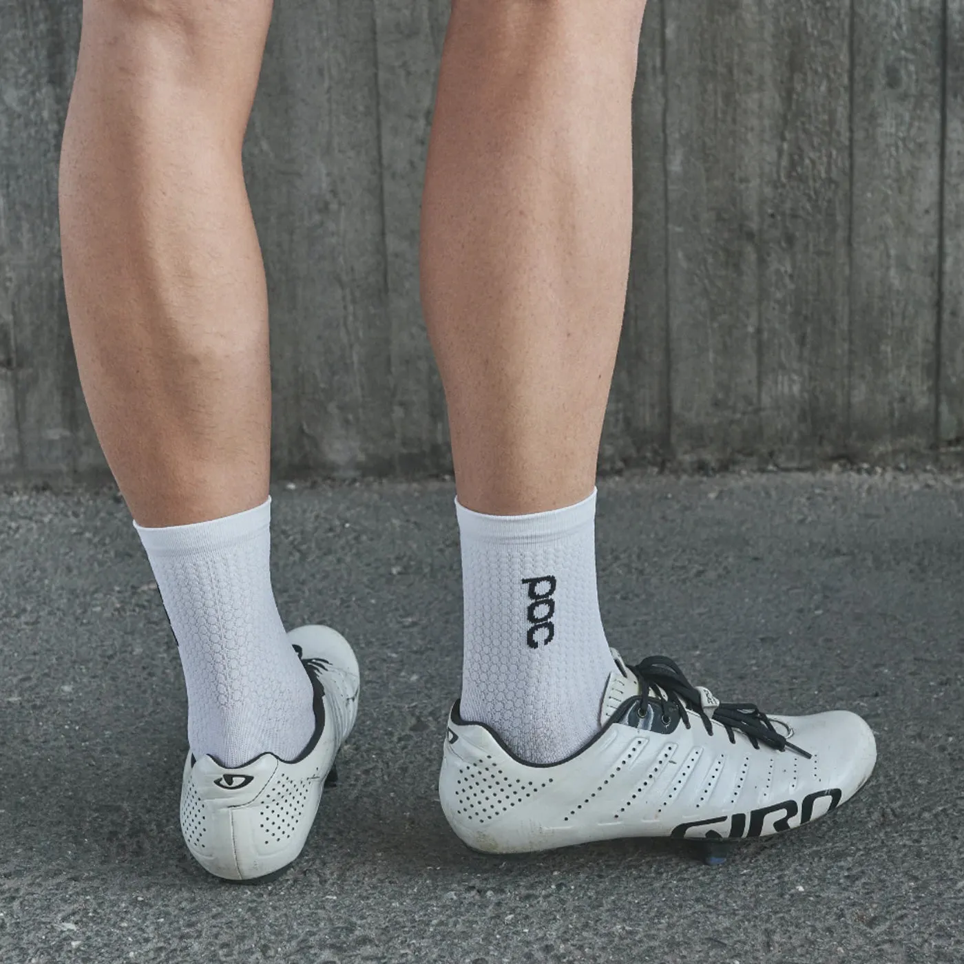 Poc Flair Mid socks - White orange
