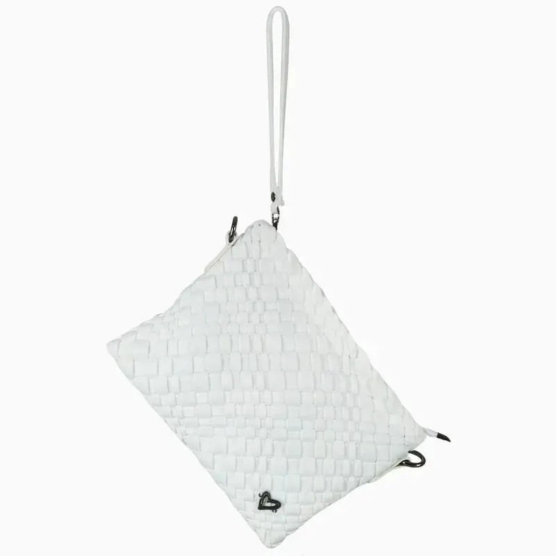 preneLOVE Charlotte Woven Crossbody - White