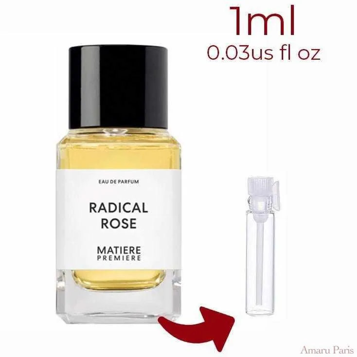 Radical Rose Matiere Premiere for women and men Decant Samples