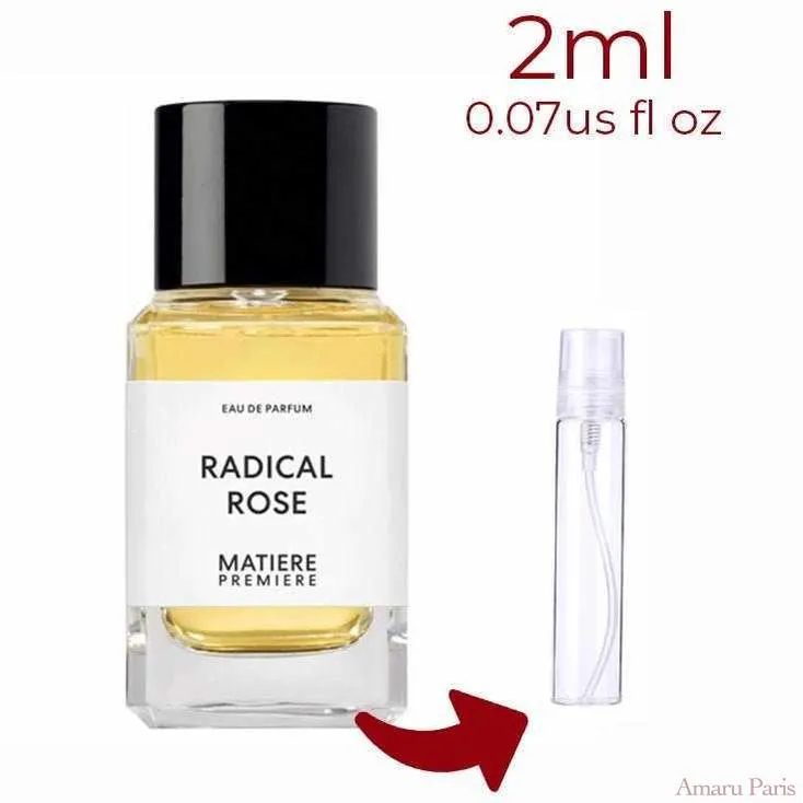 Radical Rose Matiere Premiere for women and men Decant Samples