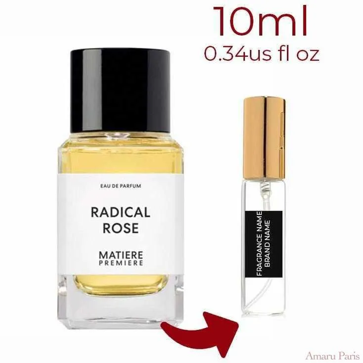 Radical Rose Matiere Premiere for women and men Decant Samples