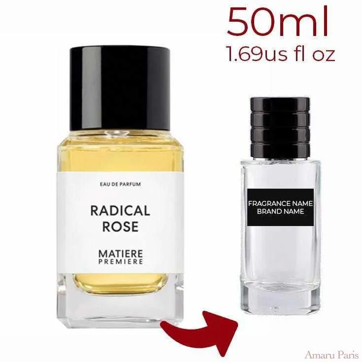 Radical Rose Matiere Premiere for women and men Decant Samples