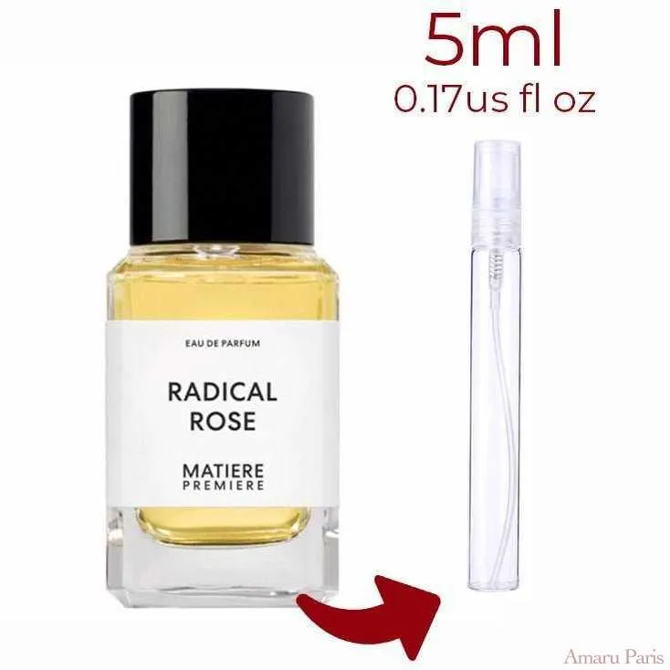 Radical Rose Matiere Premiere for women and men Decant Samples
