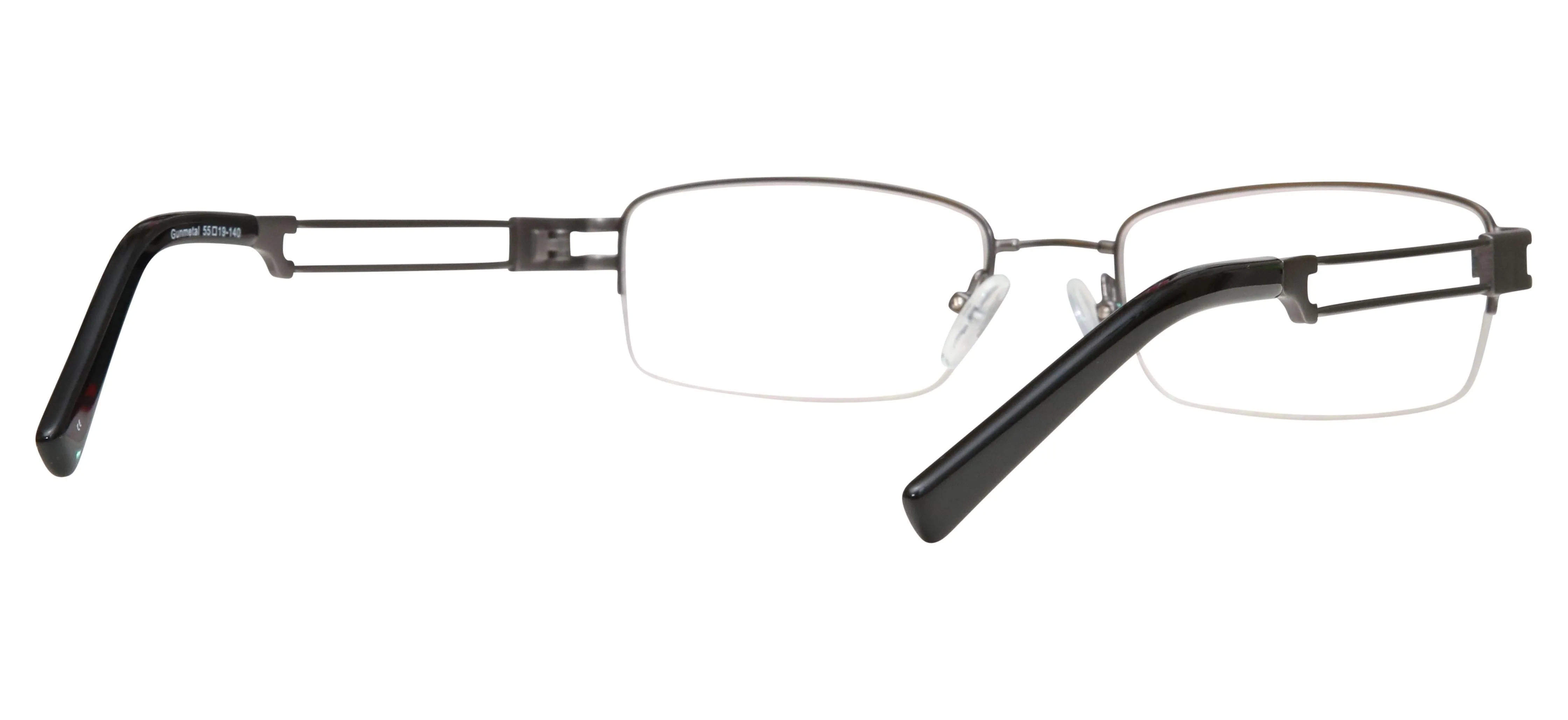 Rectangle Half Rim 201937 Eyeglasses