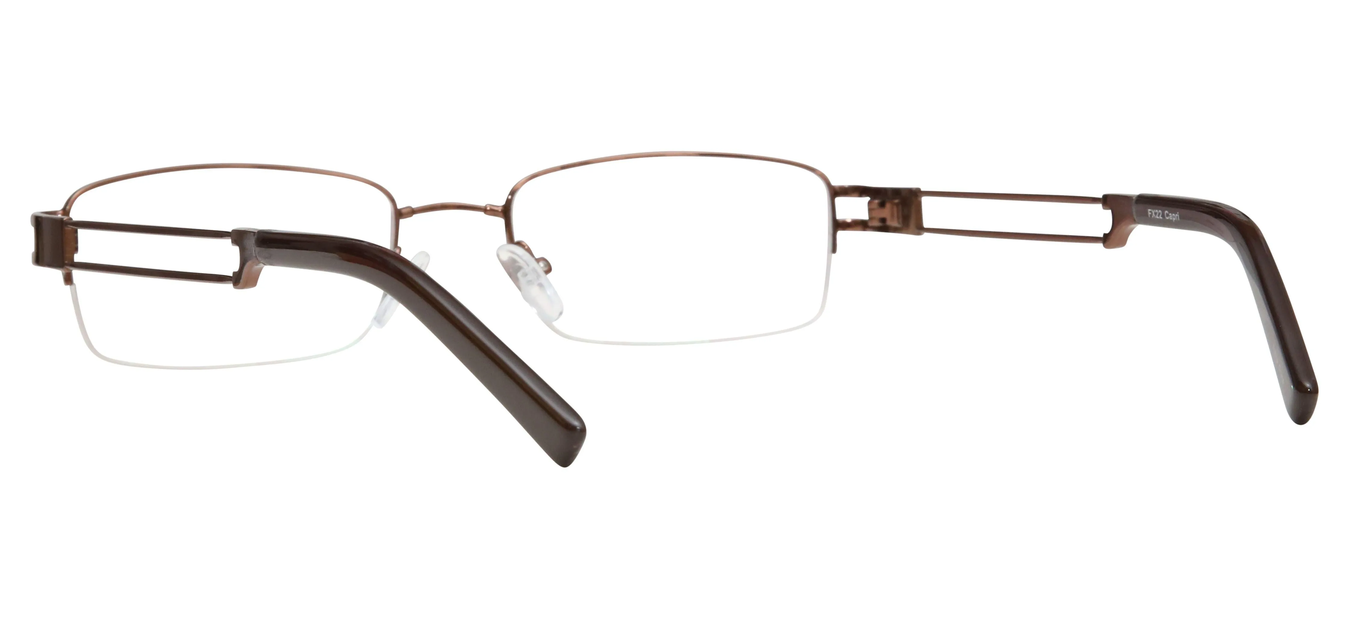 Rectangle Half Rim 201937 Eyeglasses