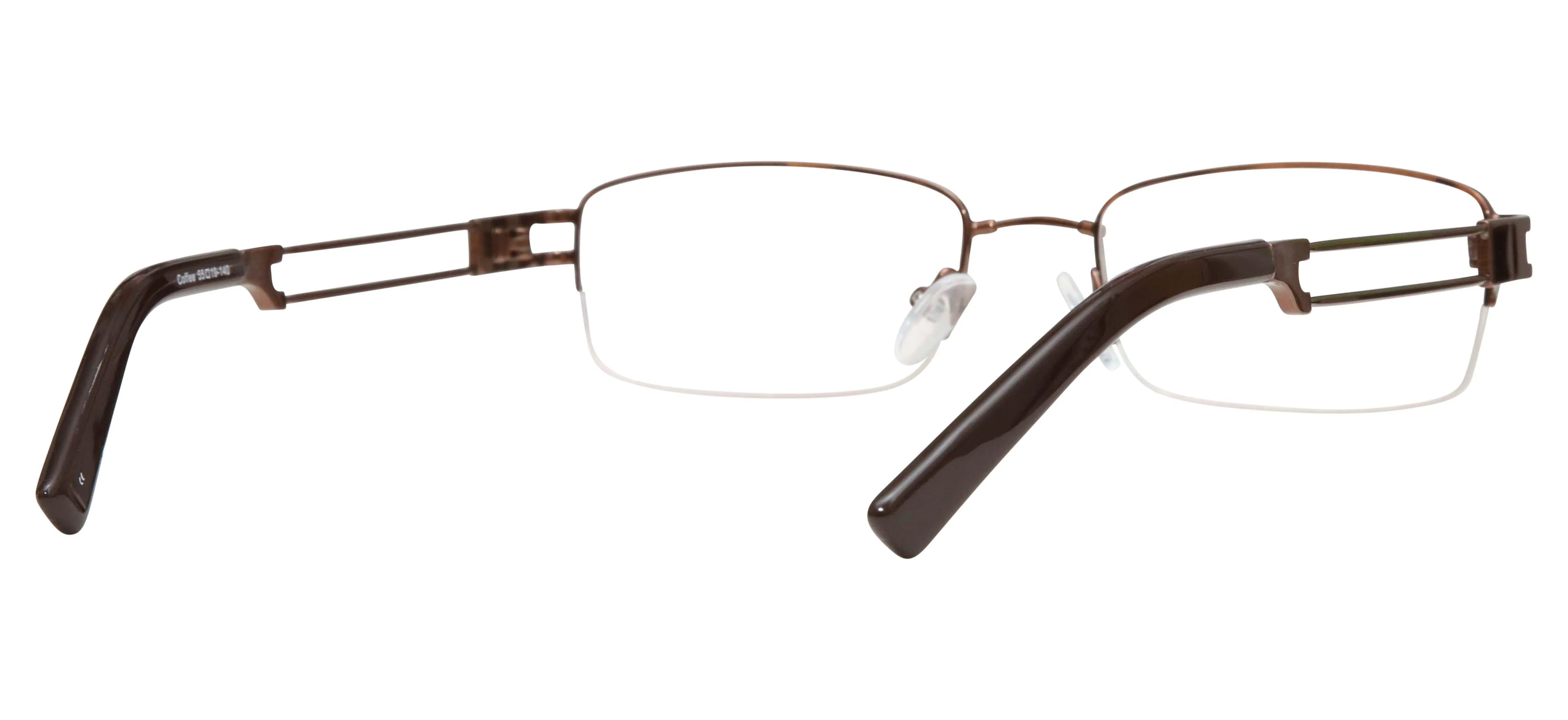 Rectangle Half Rim 201937 Eyeglasses