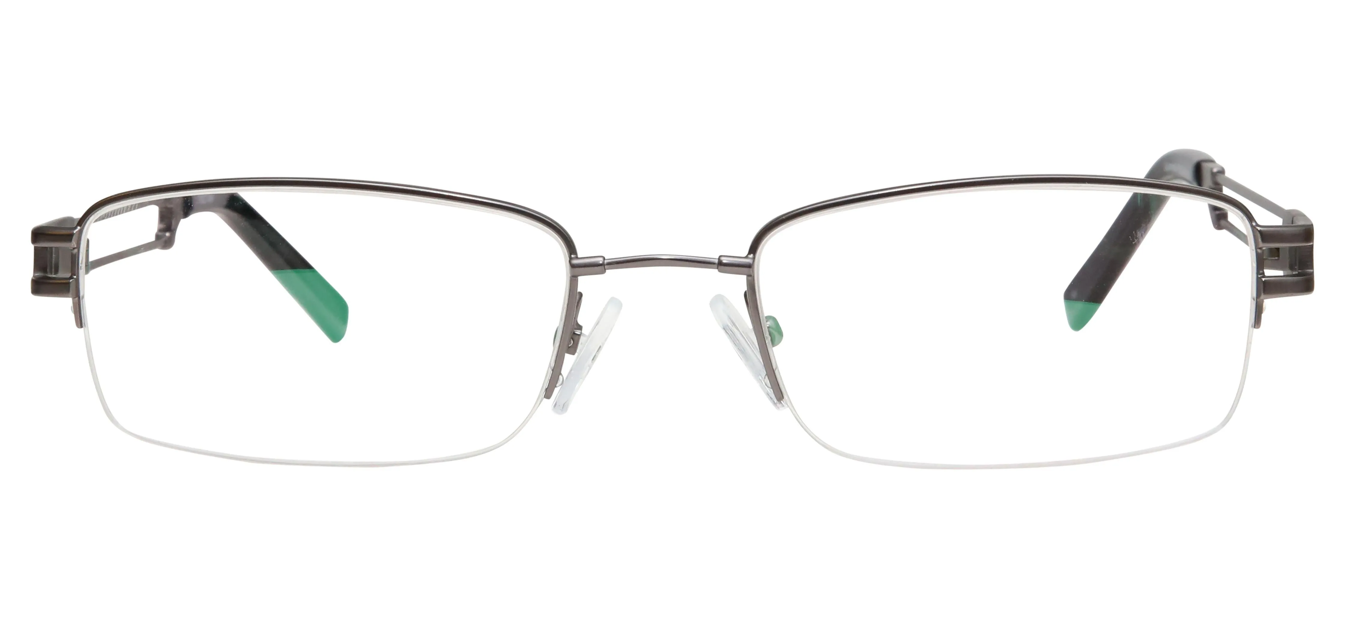 Rectangle Half Rim 201937 Eyeglasses