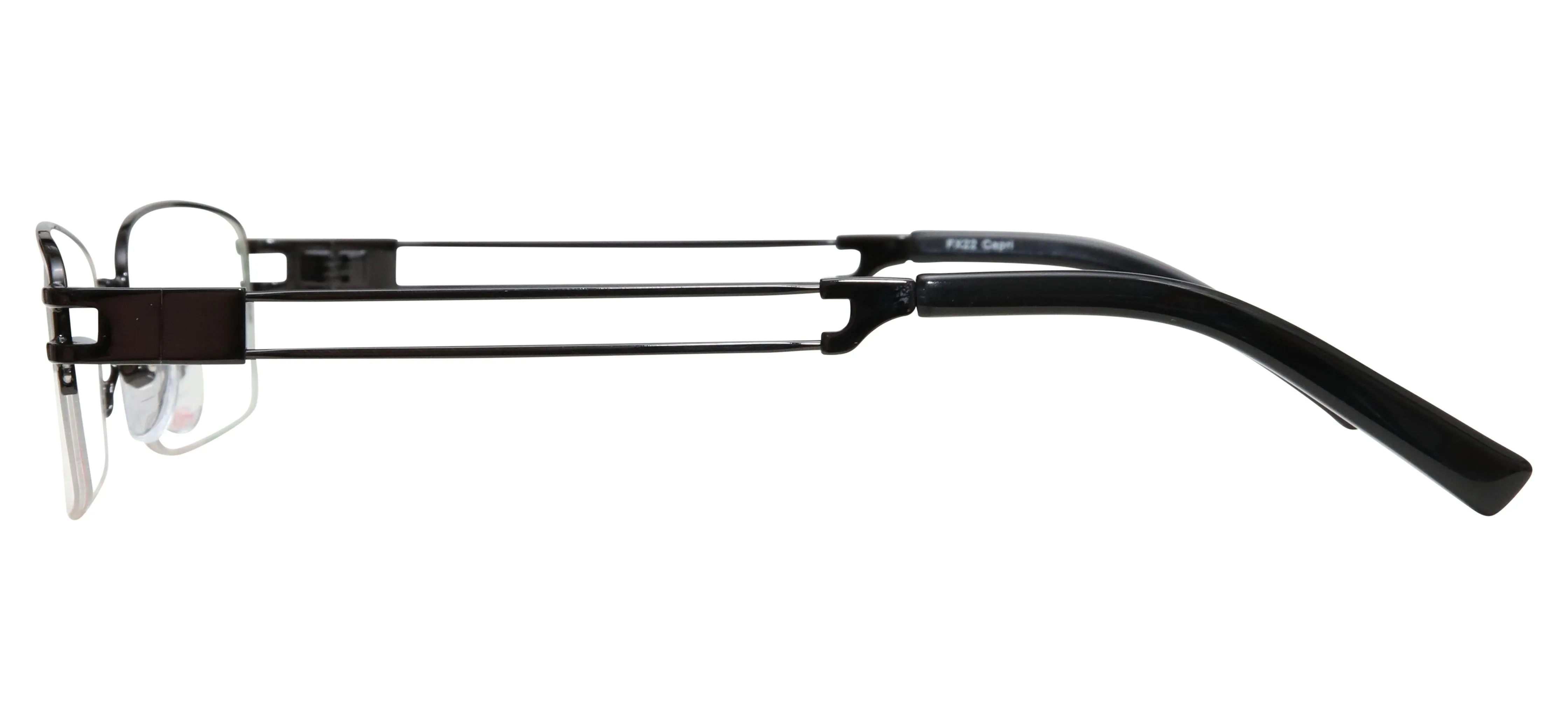 Rectangle Half Rim 201937 Eyeglasses