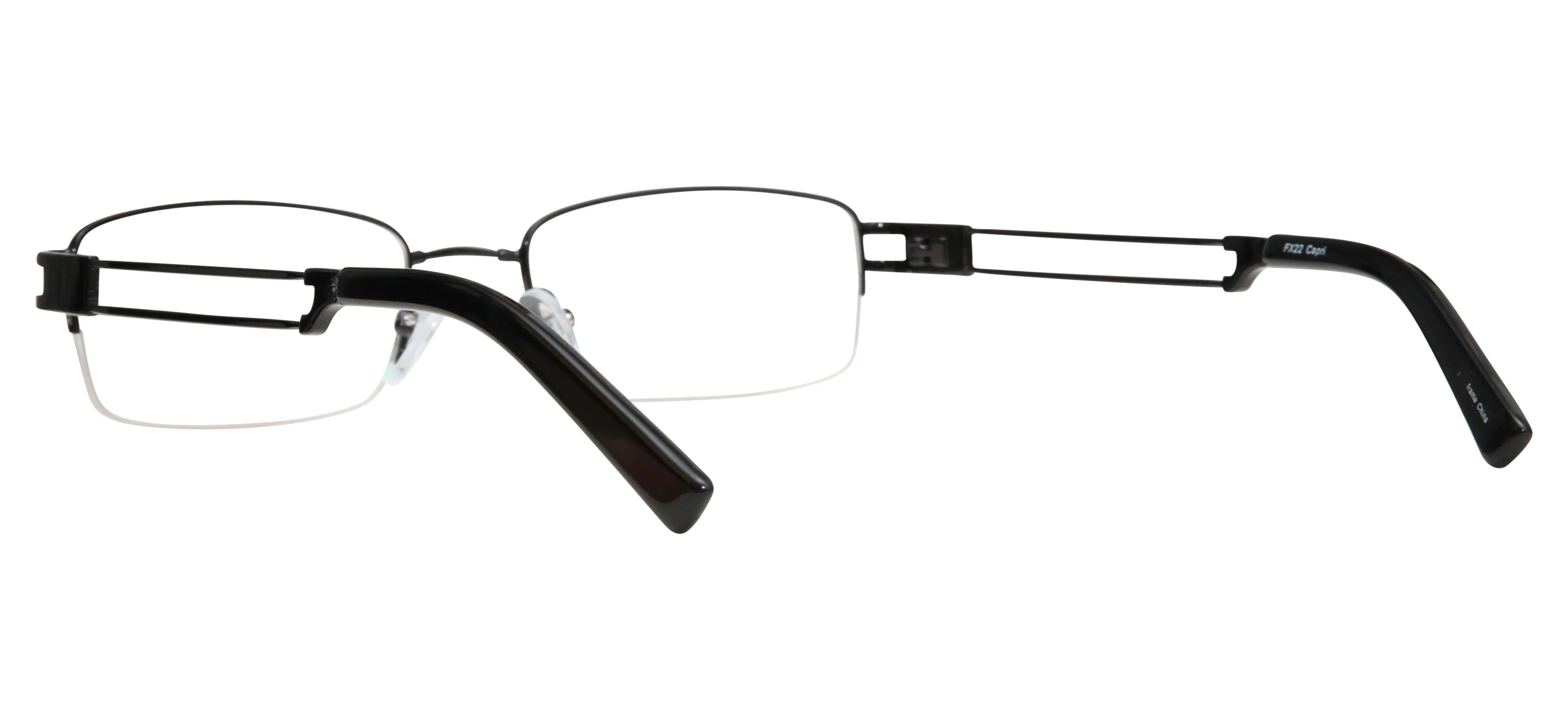 Rectangle Half Rim 201937 Eyeglasses
