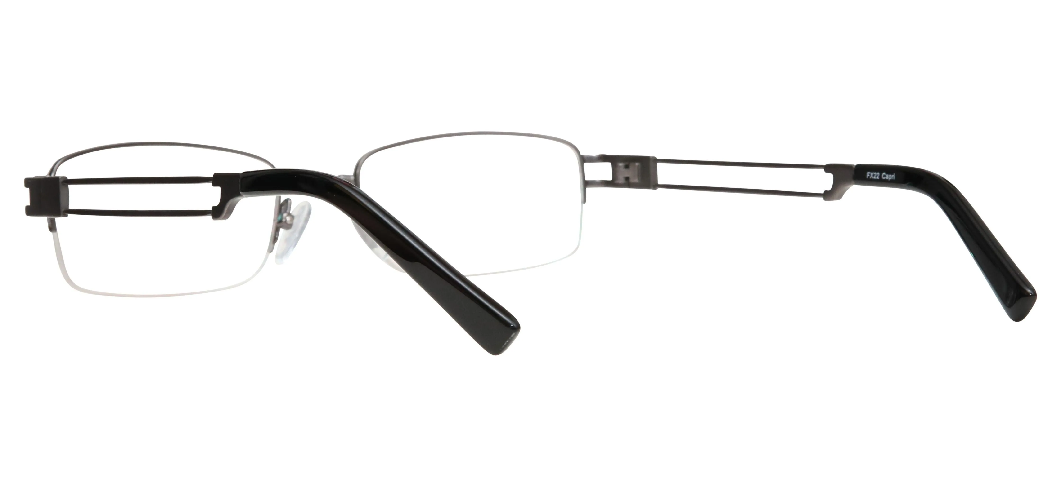 Rectangle Half Rim 201937 Eyeglasses