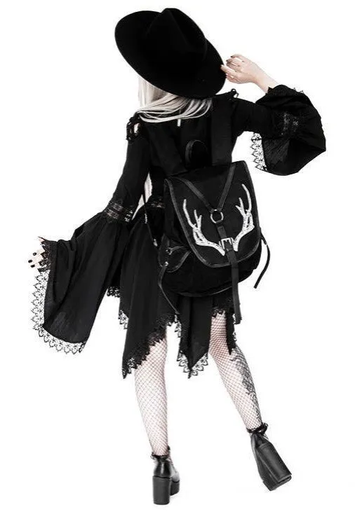 Restyle - Antlers Pagan Black - Backpack