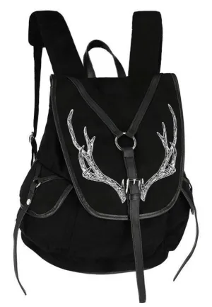 Restyle - Antlers Pagan Black - Backpack
