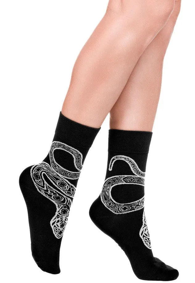 Restyle - Cathedral Snake Jacquard - Socks