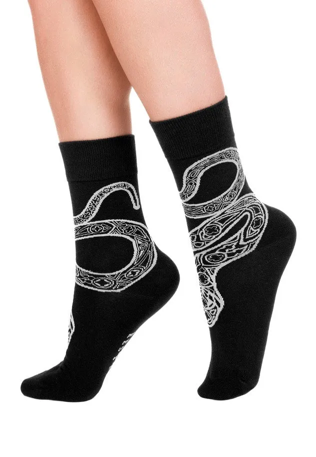 Restyle - Cathedral Snake Jacquard - Socks