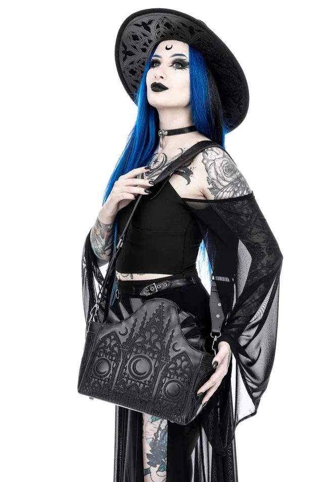 Restyle - Dark Altar Shoulder Black - Bag