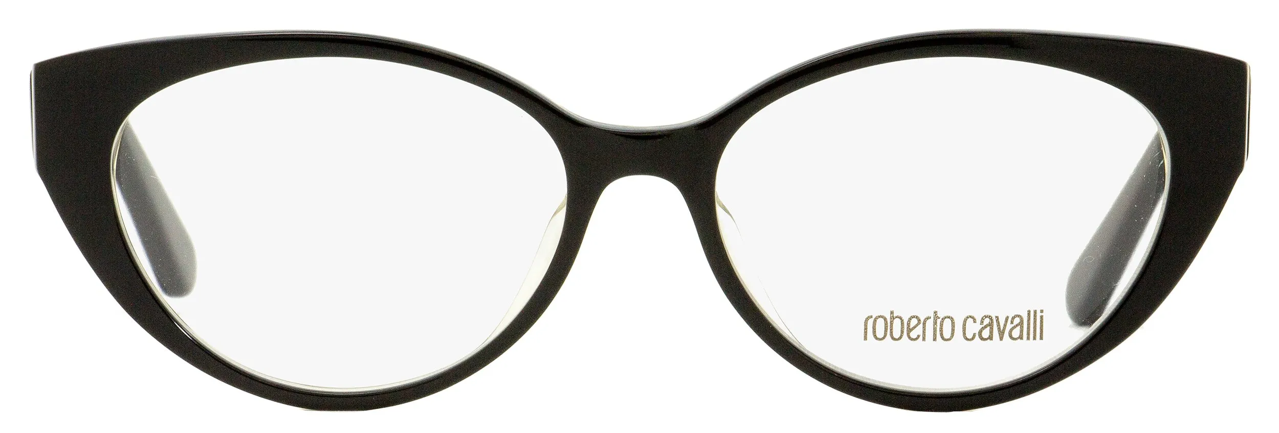 Roberto Cavalli Women's Cateye Eyeglasses RC5106 005 Black 52mm