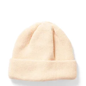 Rototo Bulky Watch Cap Beanie Raw Beige