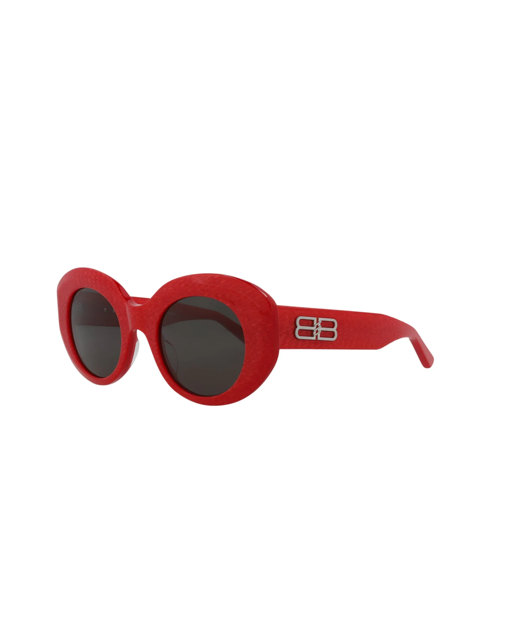 Round-Frame Acetate Sunglasses