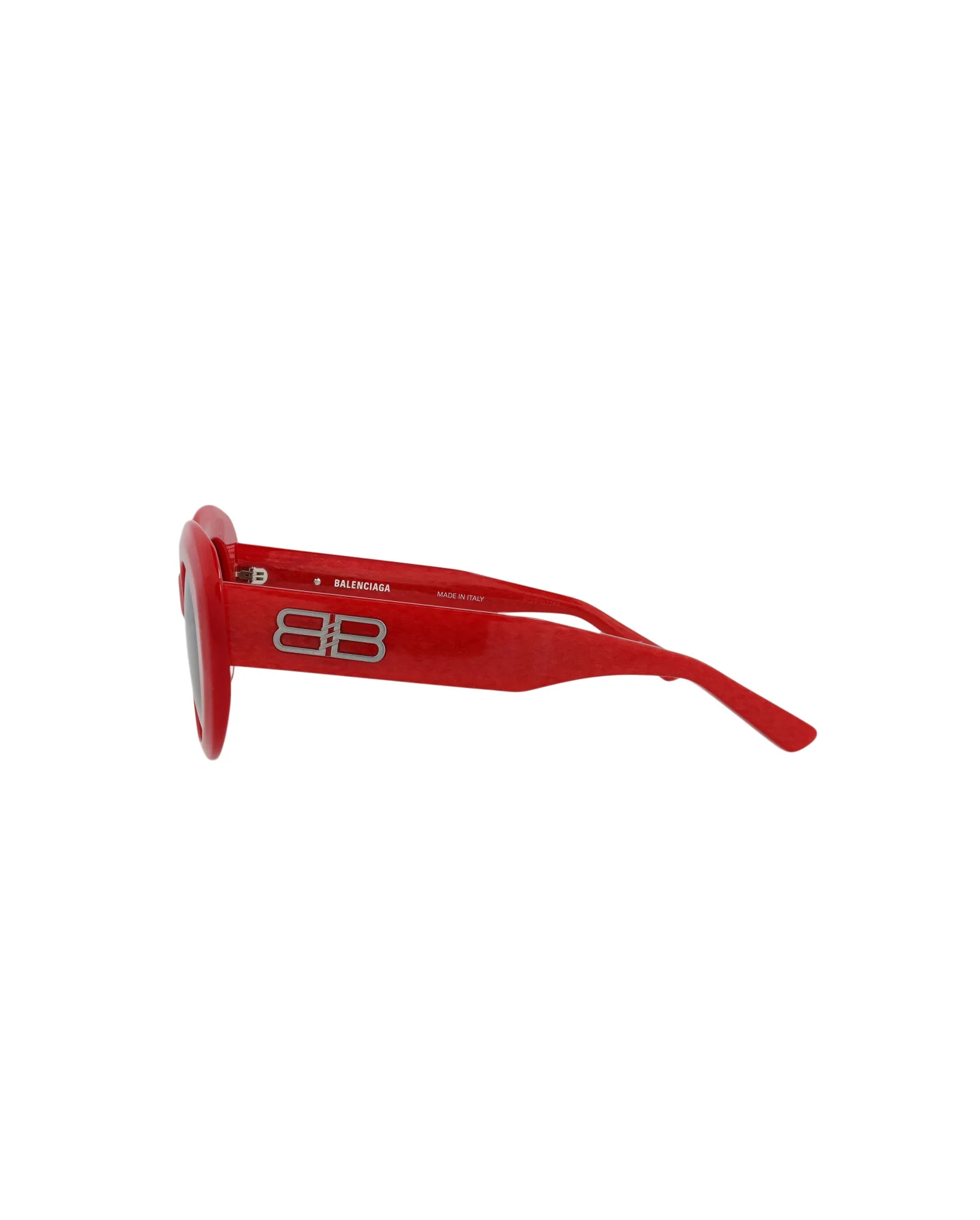 Round-Frame Acetate Sunglasses