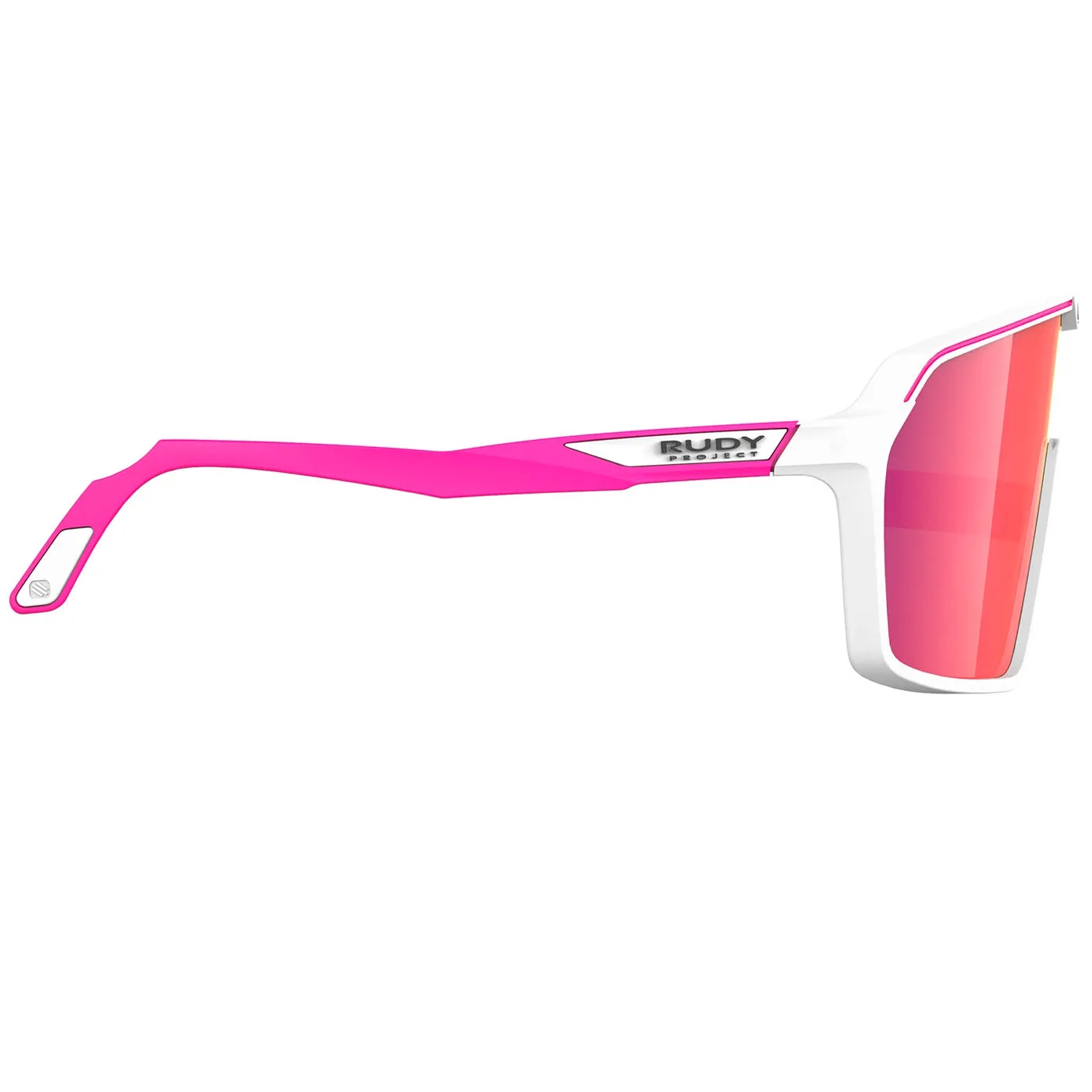 Rudy Spinshield sunglasses - White Pink Fluo Multilaser Red