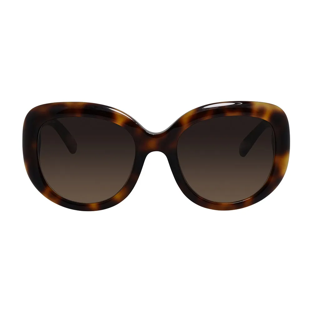 Salvatore Ferragamo  SF 727S 214 53mm Womens Round Sunglasses