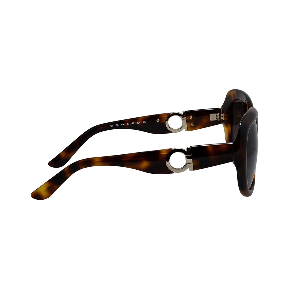 Salvatore Ferragamo  SF 727S 214 53mm Womens Round Sunglasses