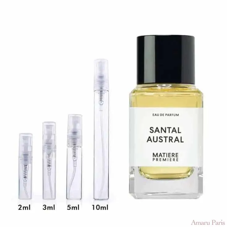 Santal Austral Matiere Premiere for women and men Decant Fragrance Samples