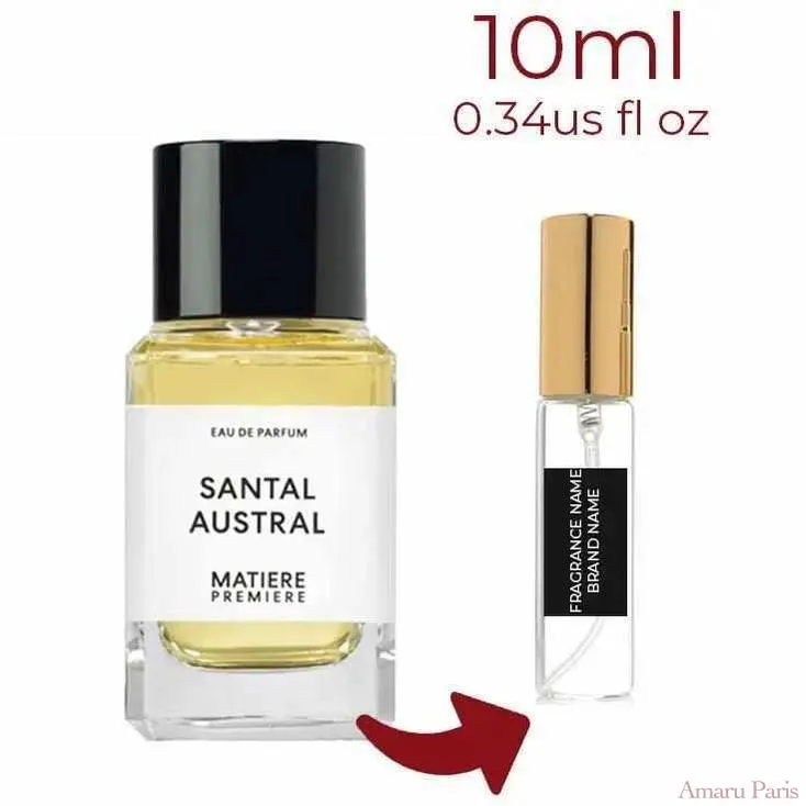 Santal Austral Matiere Premiere for women and men Decant Fragrance Samples