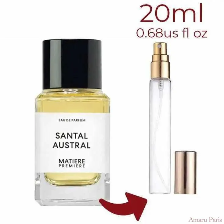 Santal Austral Matiere Premiere for women and men Decant Fragrance Samples
