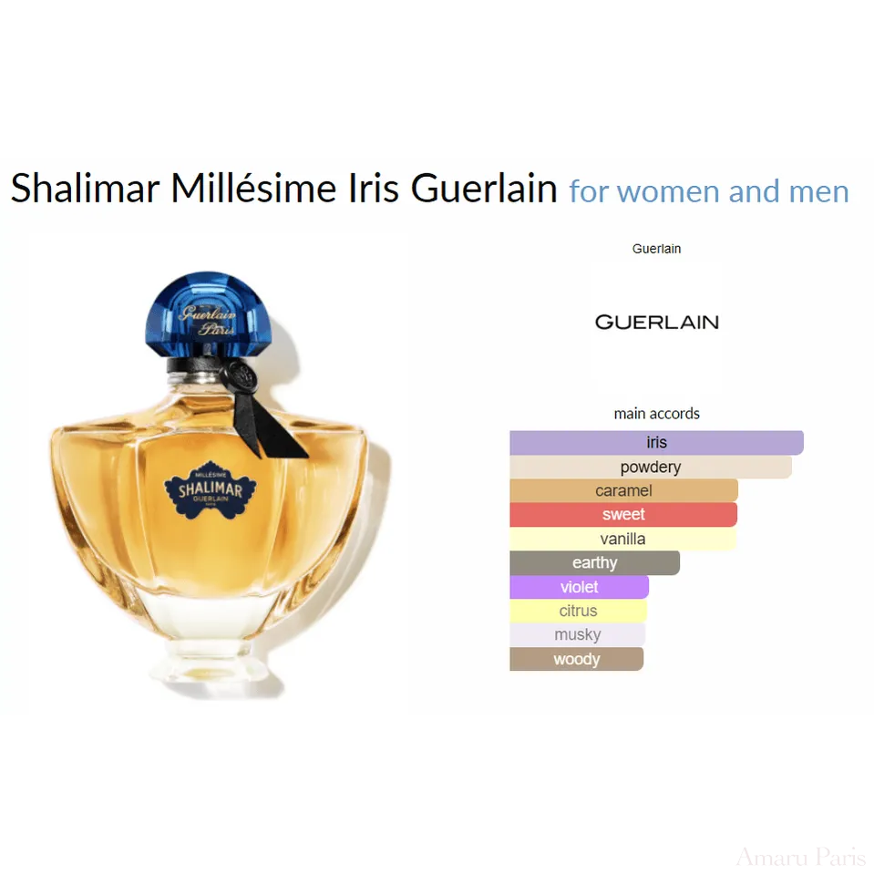 Shalimar Millésime Iris Guerlain for women and men
