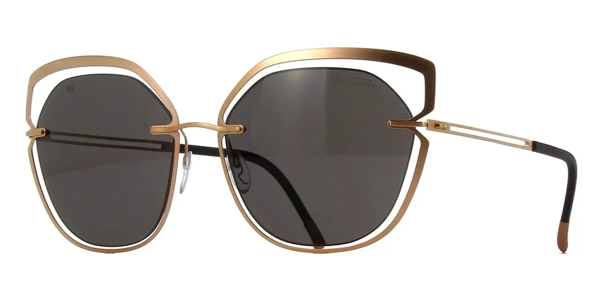 Silhouette Bolschoi Grace 8181/75 7000 Gold Plated Polarised