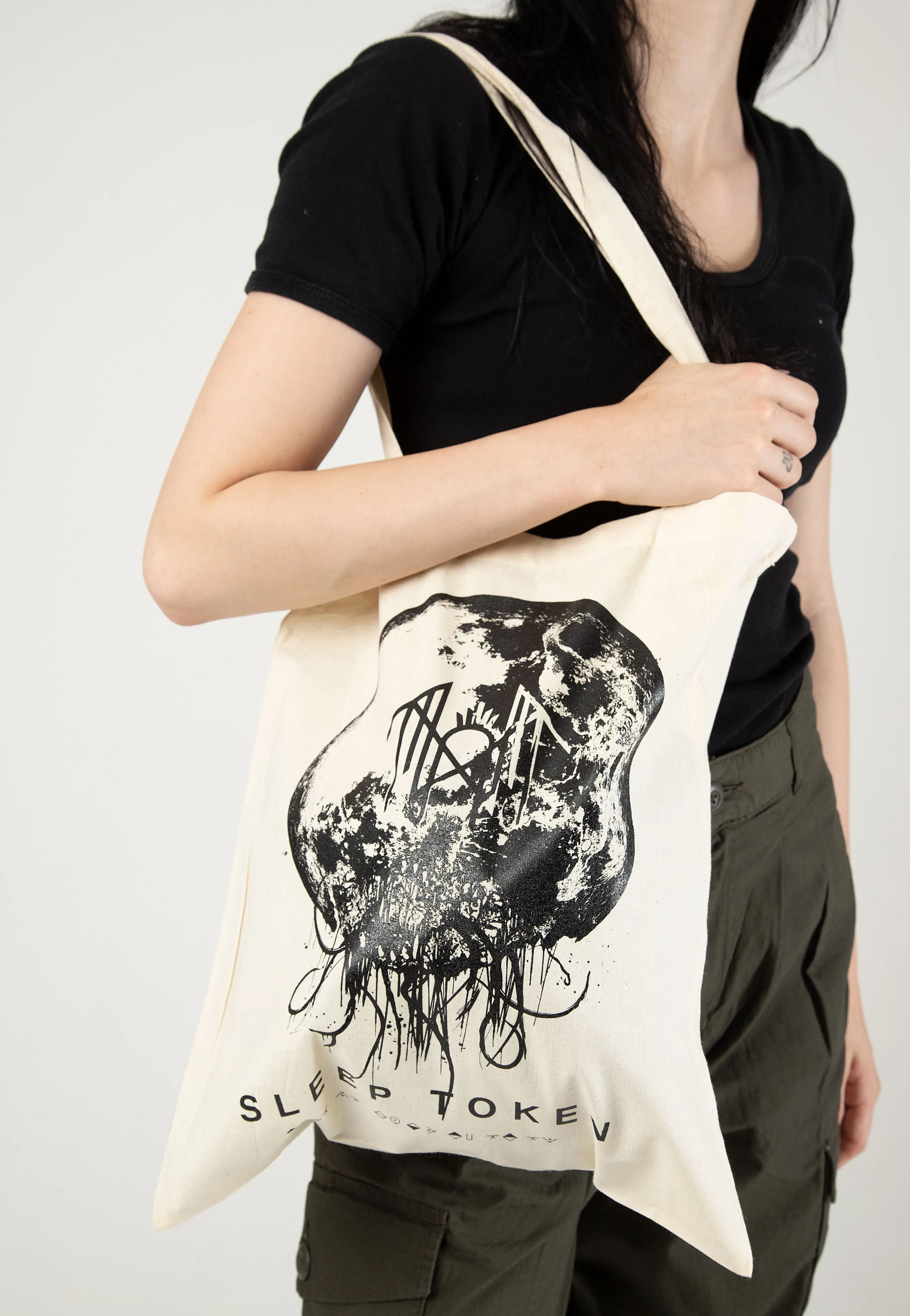 Sleep Token - Take Me Back To Eden Natural - Tote Bag
