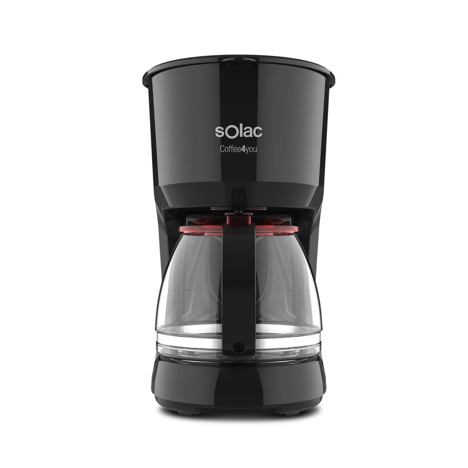 Solac Coffee Machine Washable Filter, 1.25Ml, 750Watts, Black