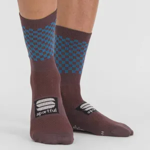 Sportful Checkmate socks - Violet