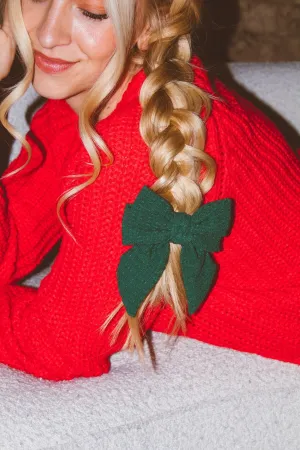 Spruce Waffle Bow Andi
