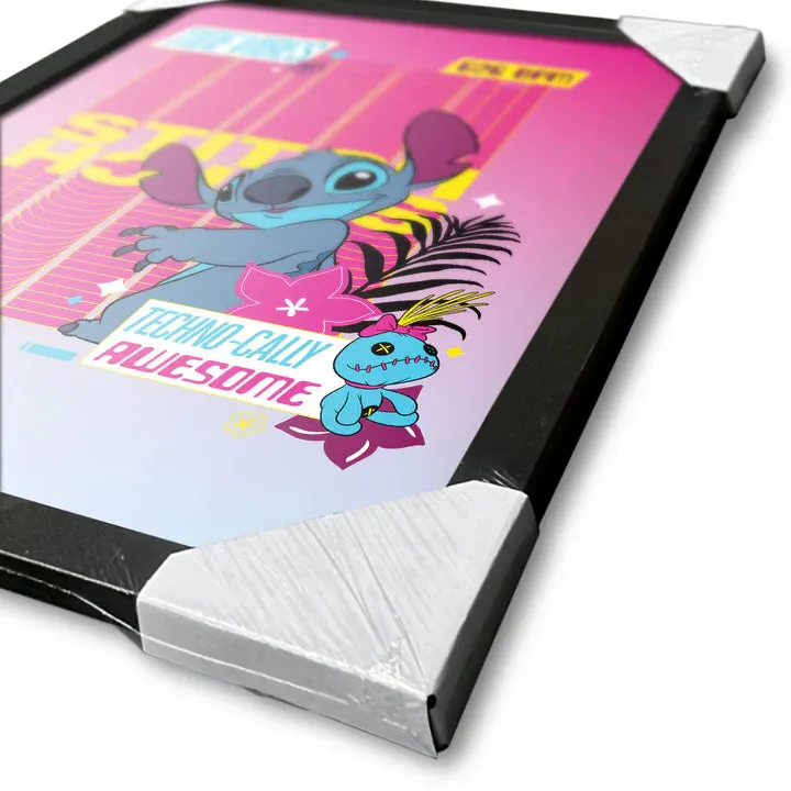 Stitch (Stitch Techno 2) Collector Print (Framed)