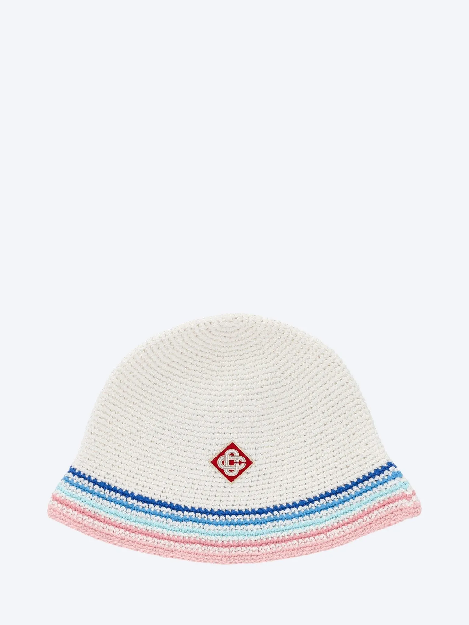 Striped crochet hat
