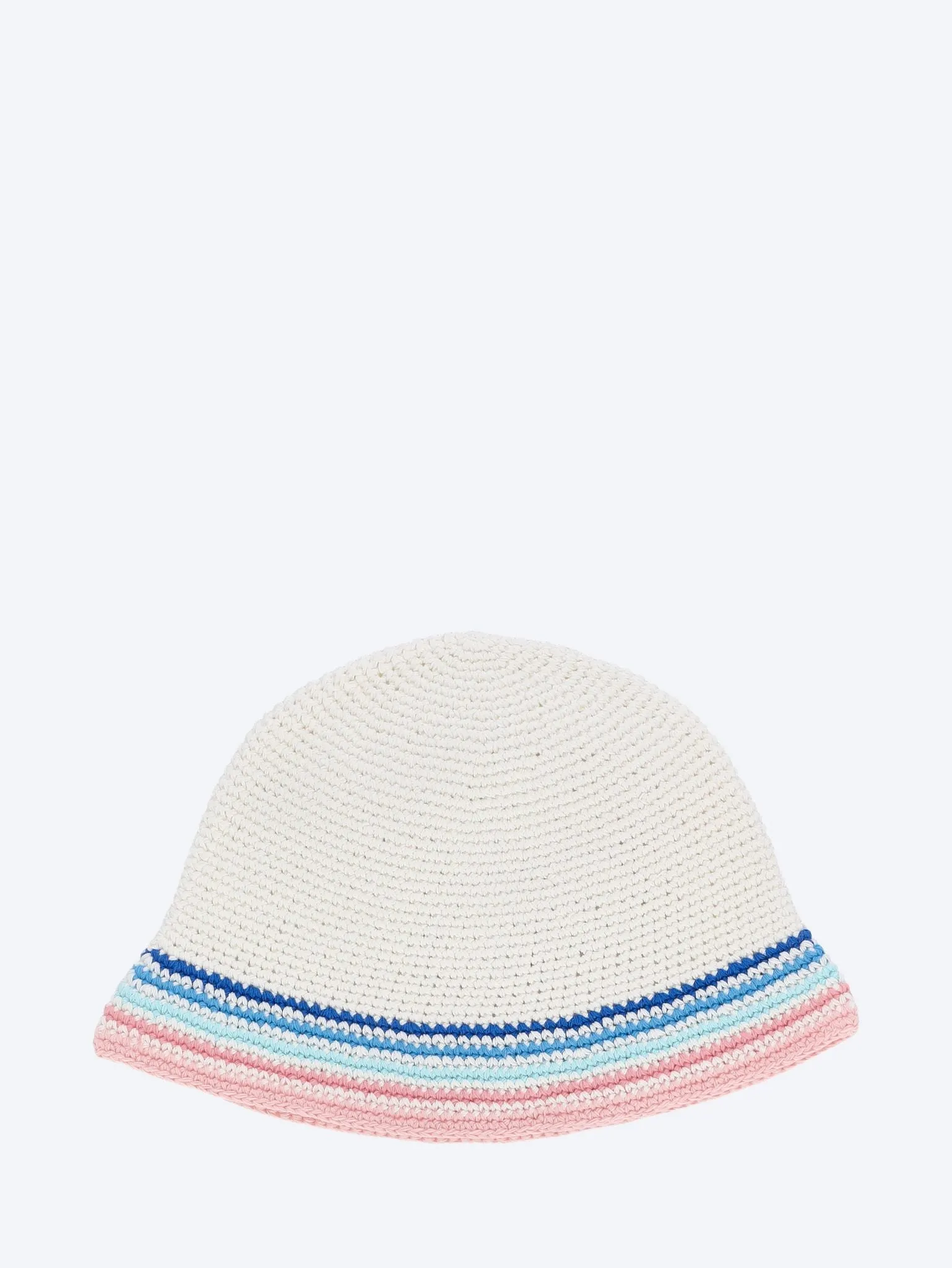 Striped crochet hat
